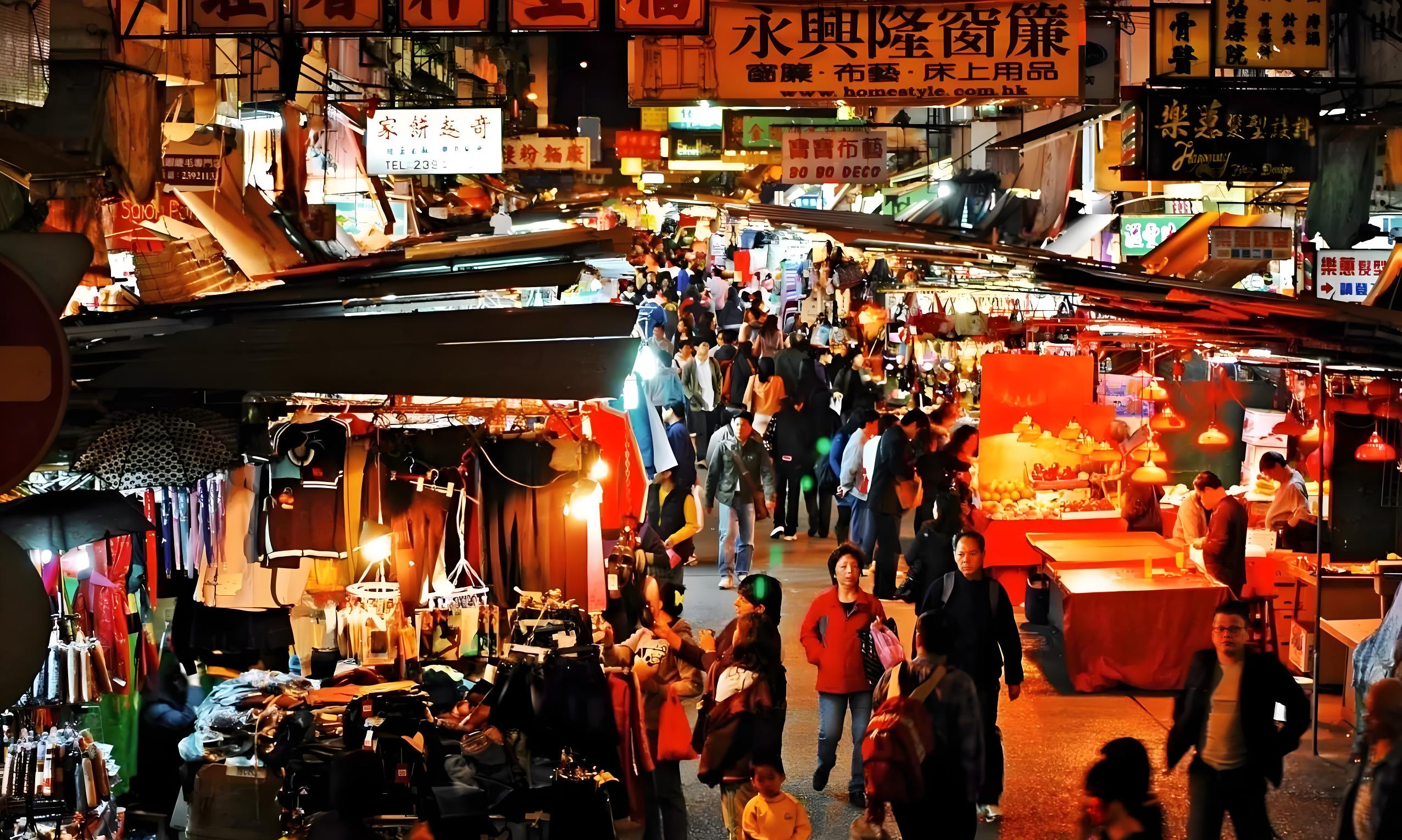 夜市摊位扫码点餐场景